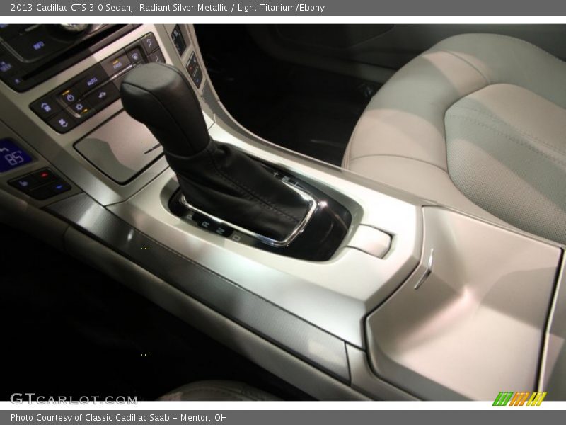 Radiant Silver Metallic / Light Titanium/Ebony 2013 Cadillac CTS 3.0 Sedan