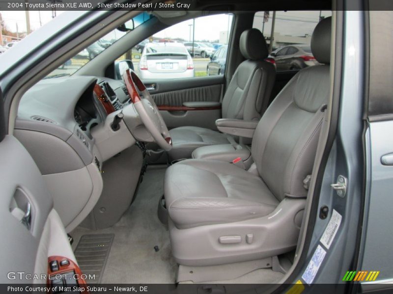 Front Seat of 2004 Sienna XLE AWD