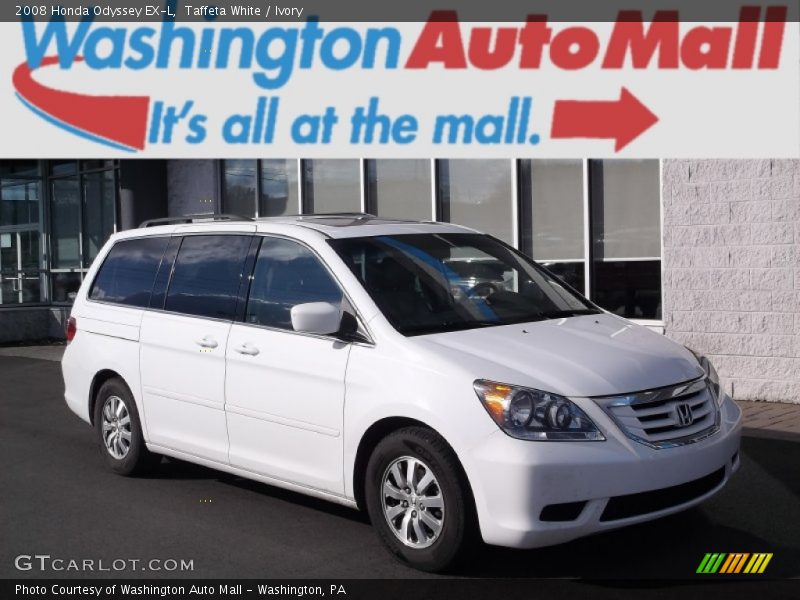 Taffeta White / Ivory 2008 Honda Odyssey EX-L