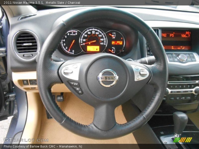 Metallic Slate / Charcoal 2011 Nissan Maxima 3.5 S