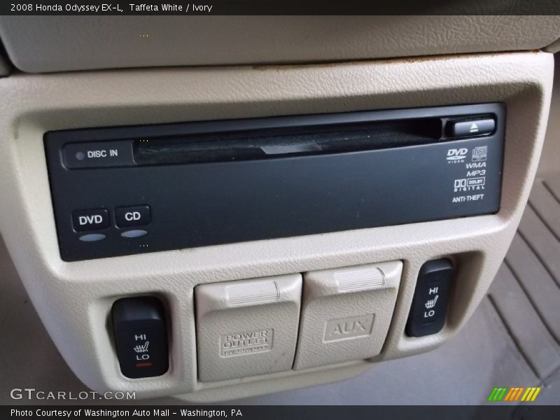 Taffeta White / Ivory 2008 Honda Odyssey EX-L
