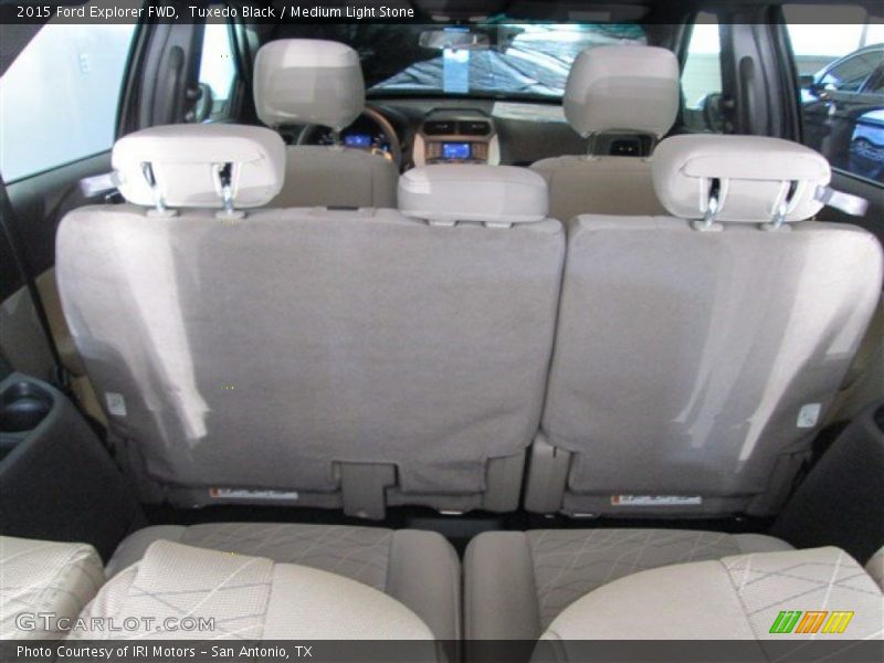 Tuxedo Black / Medium Light Stone 2015 Ford Explorer FWD