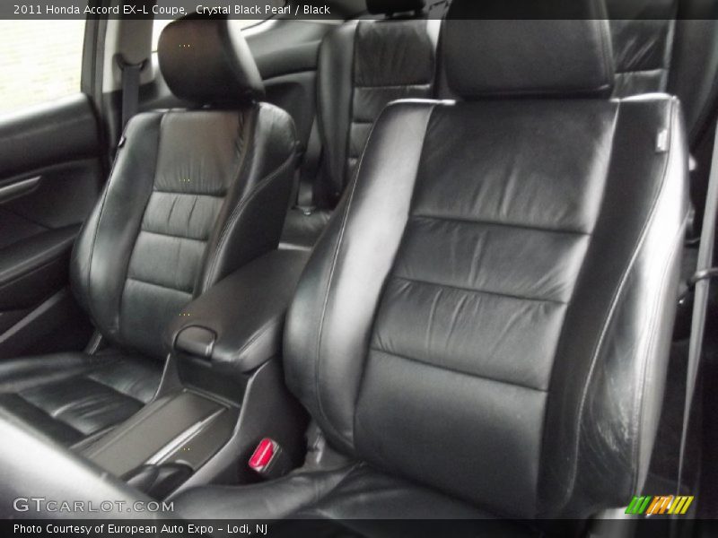 Front Seat of 2011 Accord EX-L Coupe