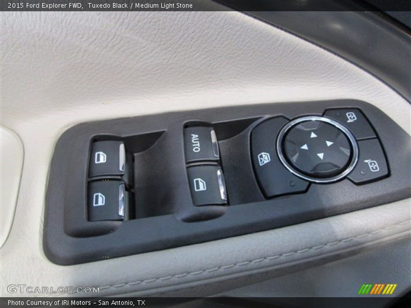 Tuxedo Black / Medium Light Stone 2015 Ford Explorer FWD