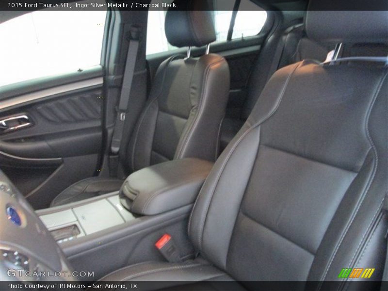 Ingot Silver Metallic / Charcoal Black 2015 Ford Taurus SEL