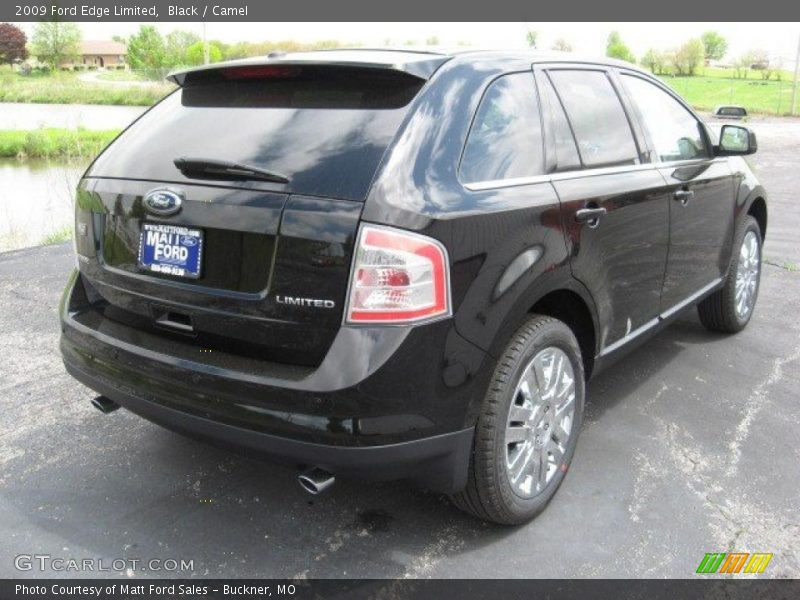 Black / Camel 2009 Ford Edge Limited