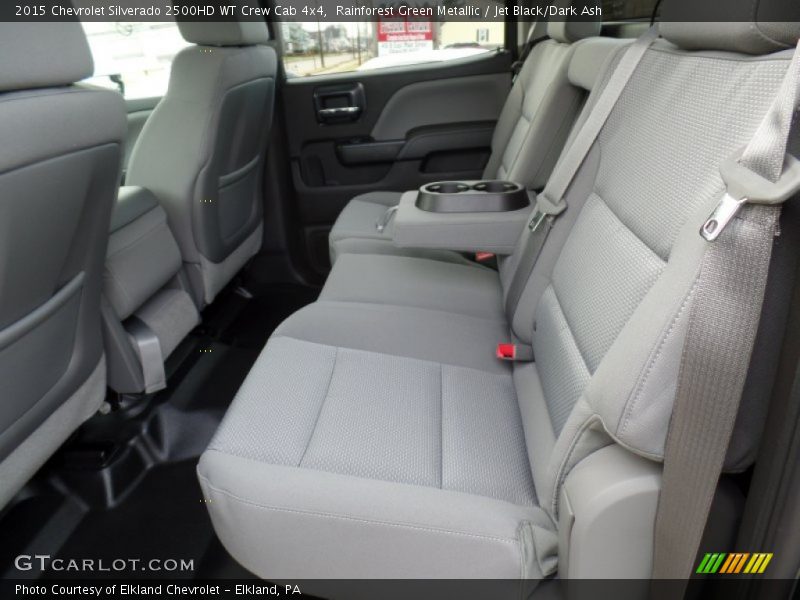 Rainforest Green Metallic / Jet Black/Dark Ash 2015 Chevrolet Silverado 2500HD WT Crew Cab 4x4