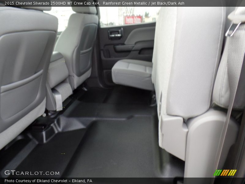 Rainforest Green Metallic / Jet Black/Dark Ash 2015 Chevrolet Silverado 2500HD WT Crew Cab 4x4