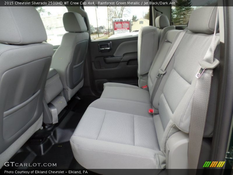 Rainforest Green Metallic / Jet Black/Dark Ash 2015 Chevrolet Silverado 2500HD WT Crew Cab 4x4