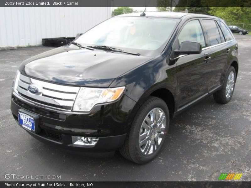 Black / Camel 2009 Ford Edge Limited