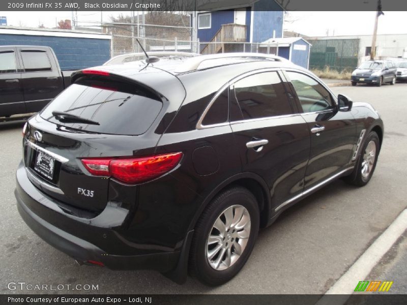 Black Obsidian / Graphite 2009 Infiniti FX 35 AWD