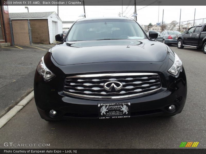 Black Obsidian / Graphite 2009 Infiniti FX 35 AWD