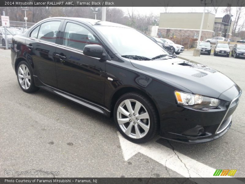 Tarmac Black / Black 2014 Mitsubishi Lancer RALLIART AWC