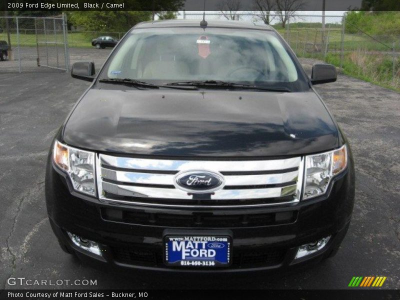Black / Camel 2009 Ford Edge Limited
