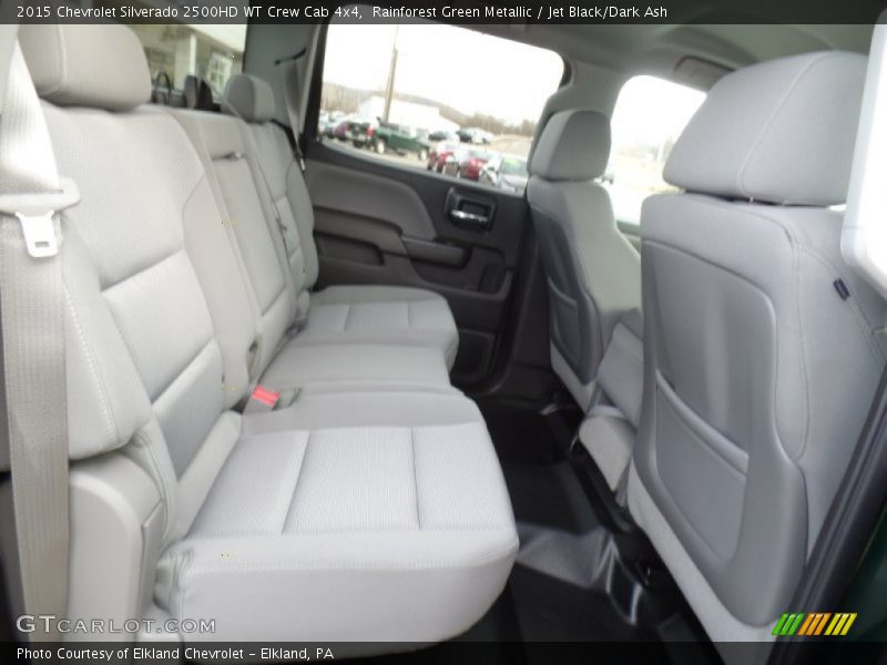Rainforest Green Metallic / Jet Black/Dark Ash 2015 Chevrolet Silverado 2500HD WT Crew Cab 4x4