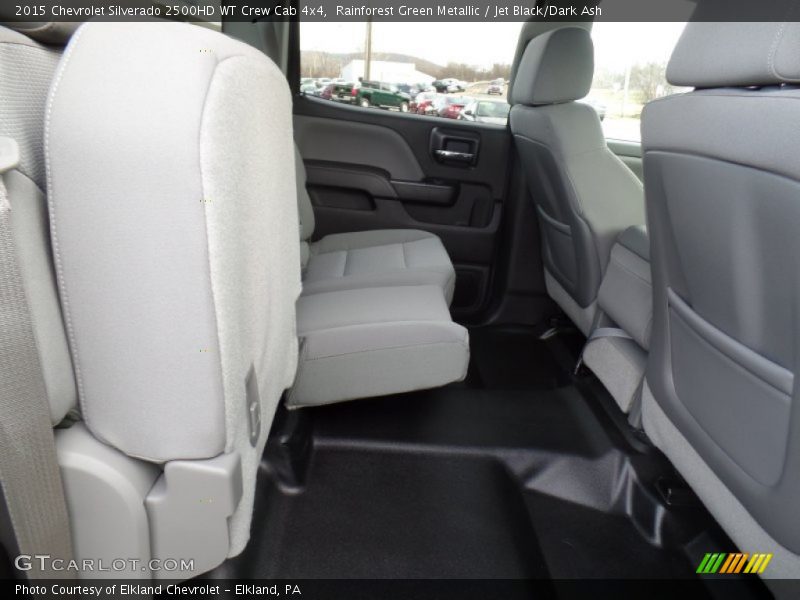 Rainforest Green Metallic / Jet Black/Dark Ash 2015 Chevrolet Silverado 2500HD WT Crew Cab 4x4