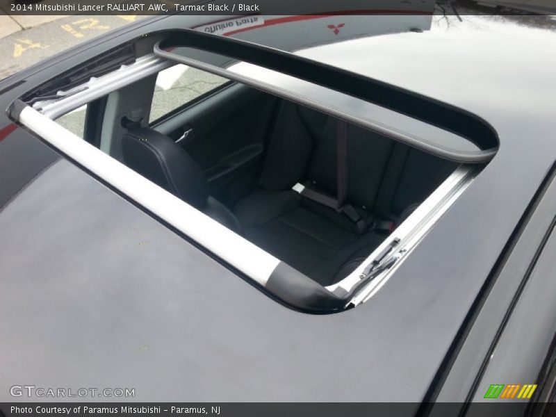 Tarmac Black / Black 2014 Mitsubishi Lancer RALLIART AWC