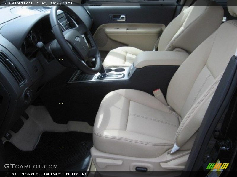 Black / Camel 2009 Ford Edge Limited