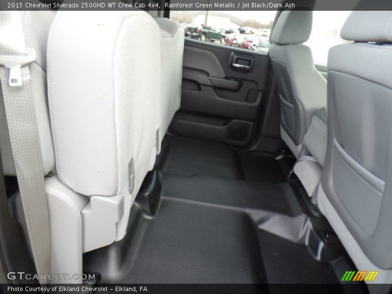 Rainforest Green Metallic / Jet Black/Dark Ash 2015 Chevrolet Silverado 2500HD WT Crew Cab 4x4