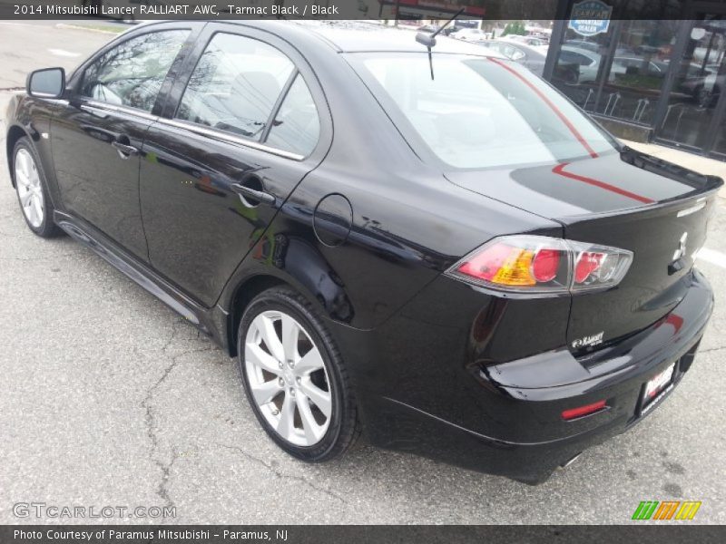 Tarmac Black / Black 2014 Mitsubishi Lancer RALLIART AWC