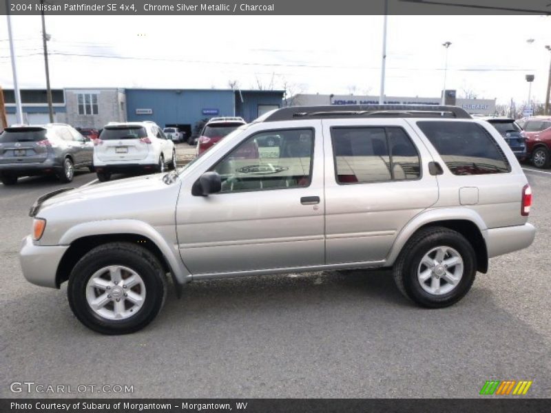 Chrome Silver Metallic / Charcoal 2004 Nissan Pathfinder SE 4x4