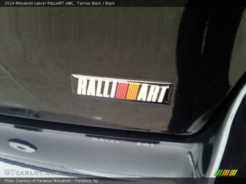 Tarmac Black / Black 2014 Mitsubishi Lancer RALLIART AWC