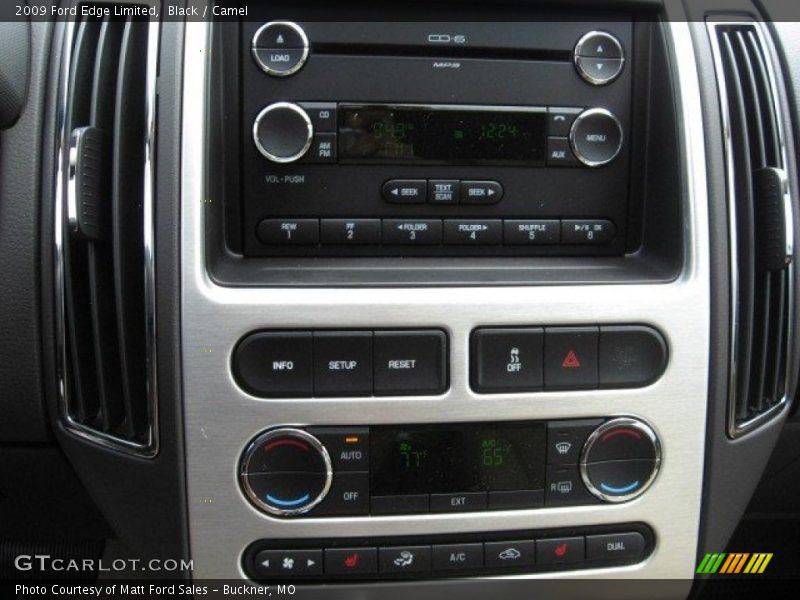 Black / Camel 2009 Ford Edge Limited