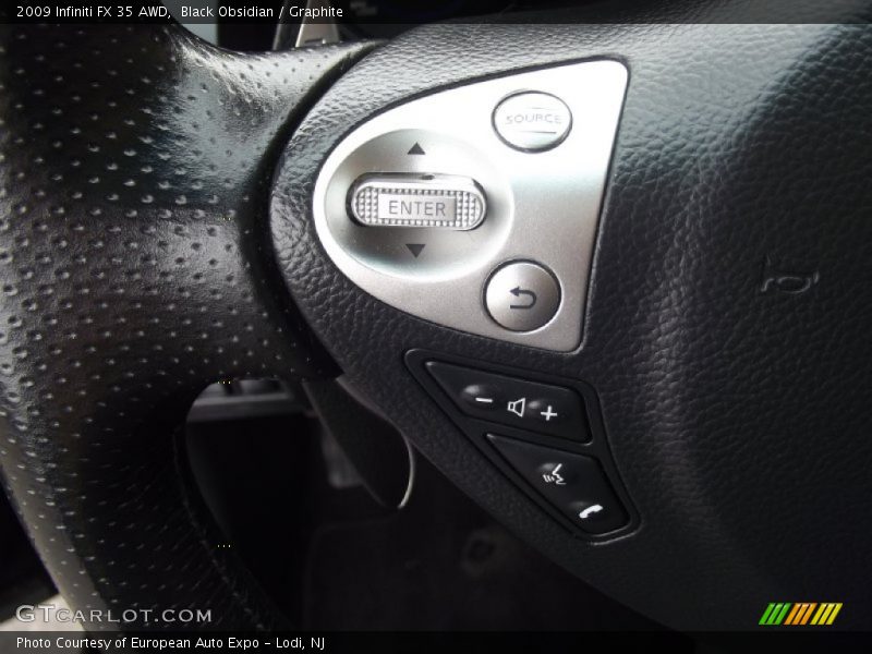 Black Obsidian / Graphite 2009 Infiniti FX 35 AWD