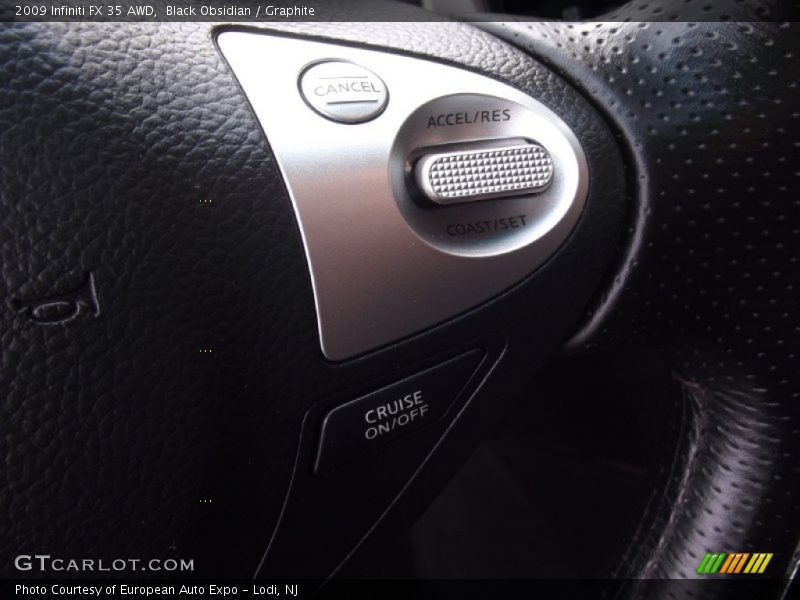 Black Obsidian / Graphite 2009 Infiniti FX 35 AWD