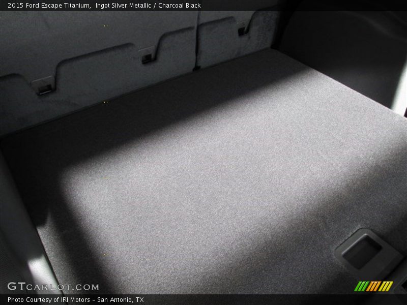 Ingot Silver Metallic / Charcoal Black 2015 Ford Escape Titanium