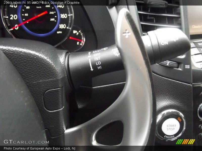 Black Obsidian / Graphite 2009 Infiniti FX 35 AWD