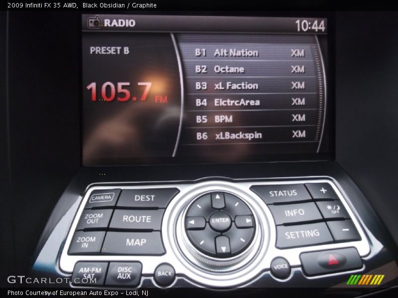 Black Obsidian / Graphite 2009 Infiniti FX 35 AWD