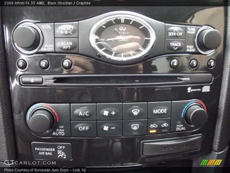 Black Obsidian / Graphite 2009 Infiniti FX 35 AWD