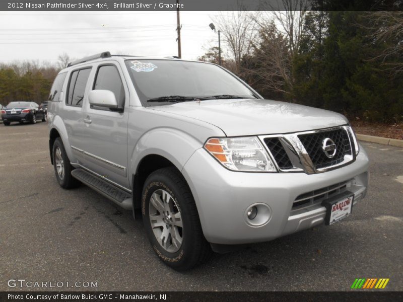 Brilliant Silver / Graphite 2012 Nissan Pathfinder Silver 4x4