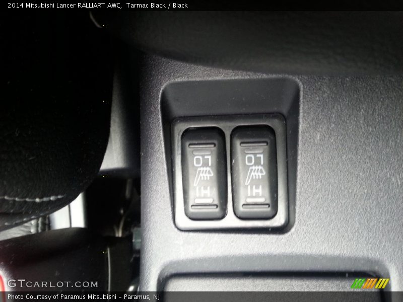 Tarmac Black / Black 2014 Mitsubishi Lancer RALLIART AWC