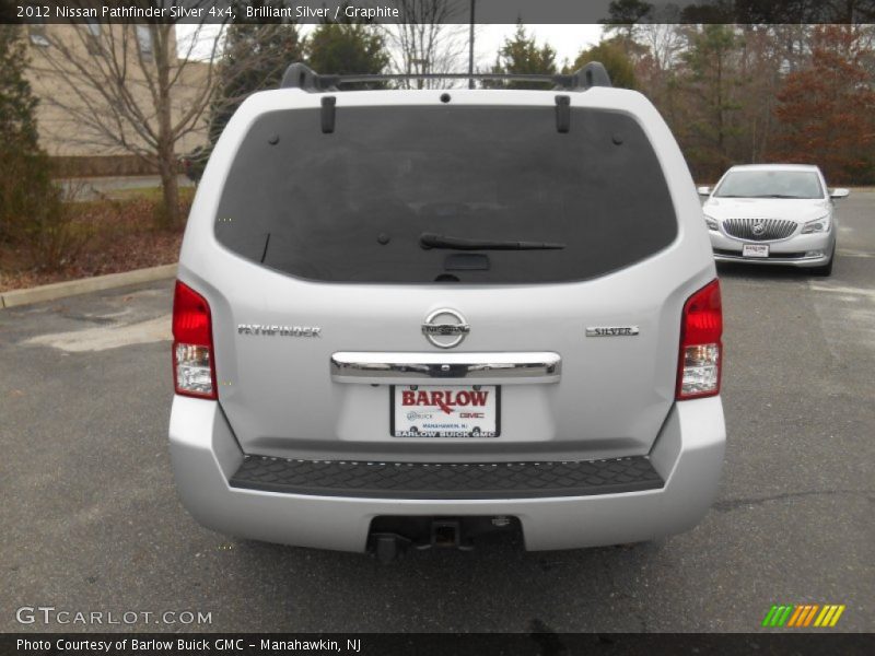 Brilliant Silver / Graphite 2012 Nissan Pathfinder Silver 4x4
