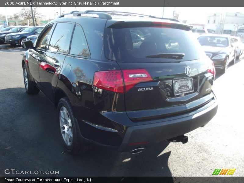Sterling Gray Metallic / Parchment 2008 Acura MDX Technology