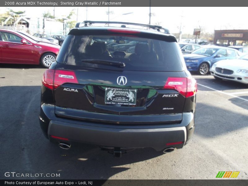 Sterling Gray Metallic / Parchment 2008 Acura MDX Technology