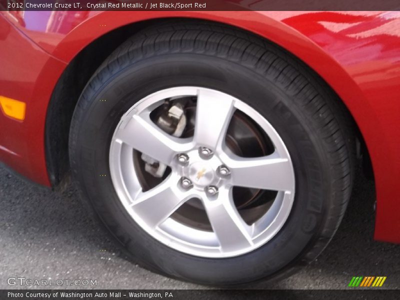 Crystal Red Metallic / Jet Black/Sport Red 2012 Chevrolet Cruze LT