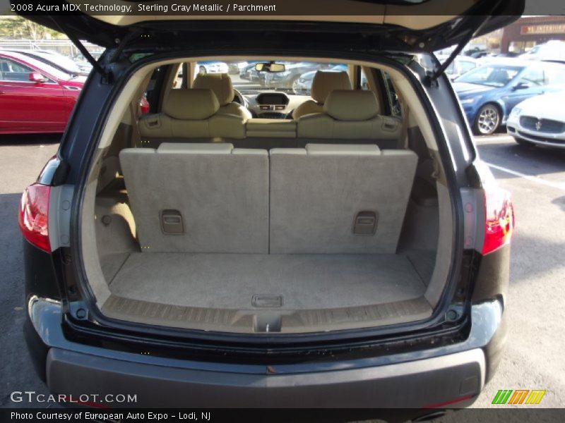 Sterling Gray Metallic / Parchment 2008 Acura MDX Technology