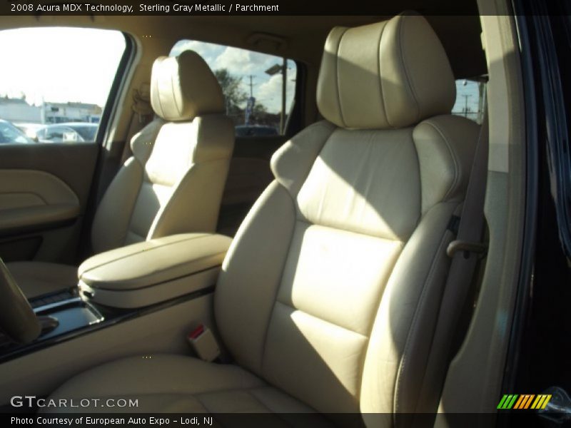 Sterling Gray Metallic / Parchment 2008 Acura MDX Technology