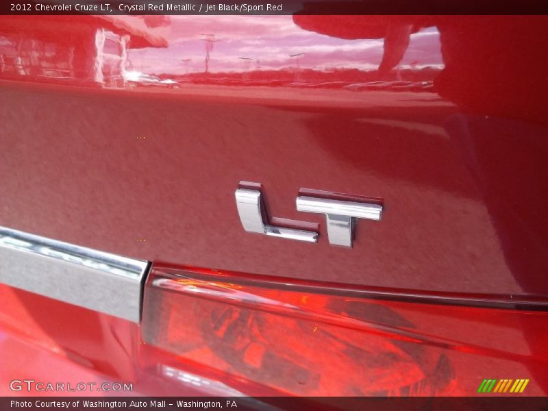 Crystal Red Metallic / Jet Black/Sport Red 2012 Chevrolet Cruze LT