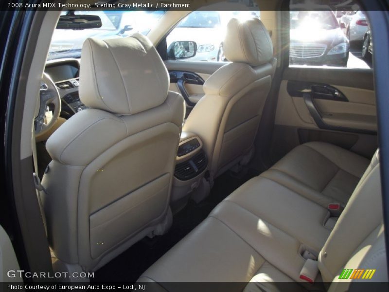 Sterling Gray Metallic / Parchment 2008 Acura MDX Technology