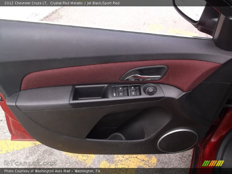 Crystal Red Metallic / Jet Black/Sport Red 2012 Chevrolet Cruze LT