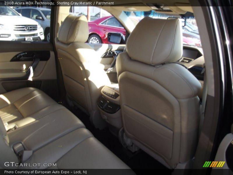 Sterling Gray Metallic / Parchment 2008 Acura MDX Technology
