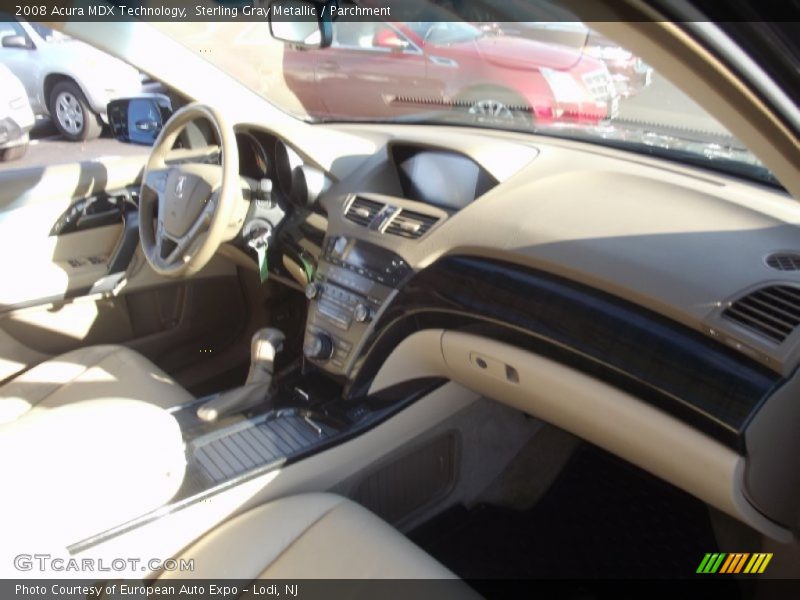 Sterling Gray Metallic / Parchment 2008 Acura MDX Technology