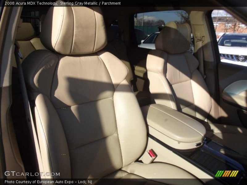 Sterling Gray Metallic / Parchment 2008 Acura MDX Technology