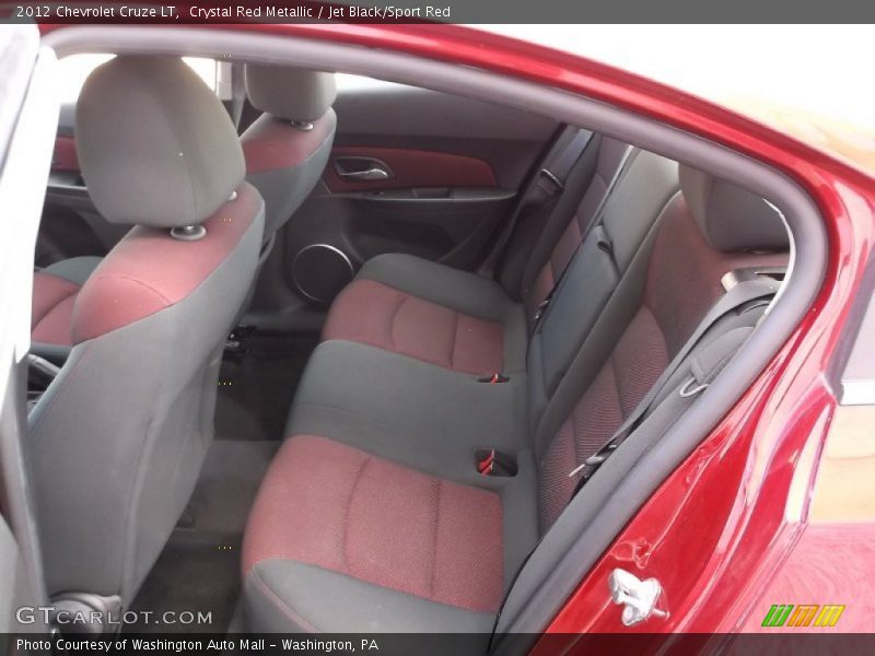 Crystal Red Metallic / Jet Black/Sport Red 2012 Chevrolet Cruze LT