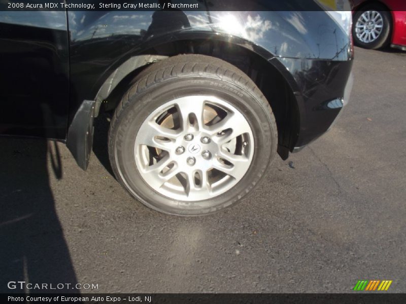 Sterling Gray Metallic / Parchment 2008 Acura MDX Technology
