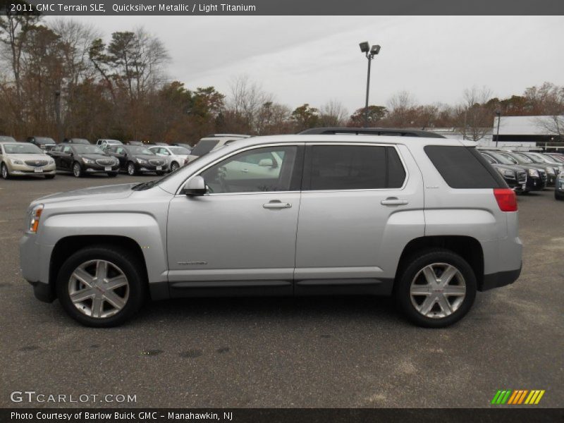 Quicksilver Metallic / Light Titanium 2011 GMC Terrain SLE